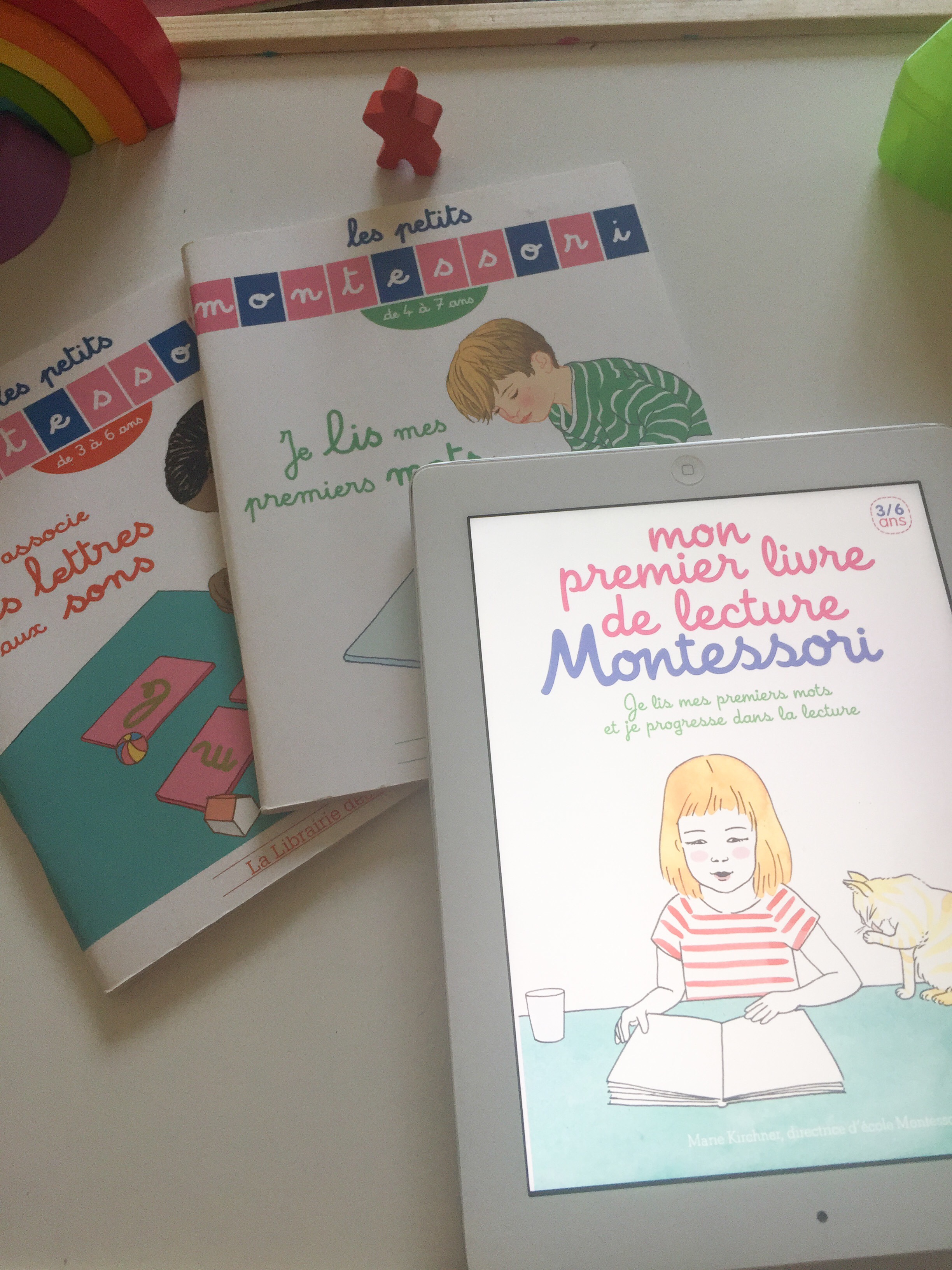 Les petits montessori - Je lis mes premiers mots ( de 4 à 7 ans )-  Librairie des écoles
